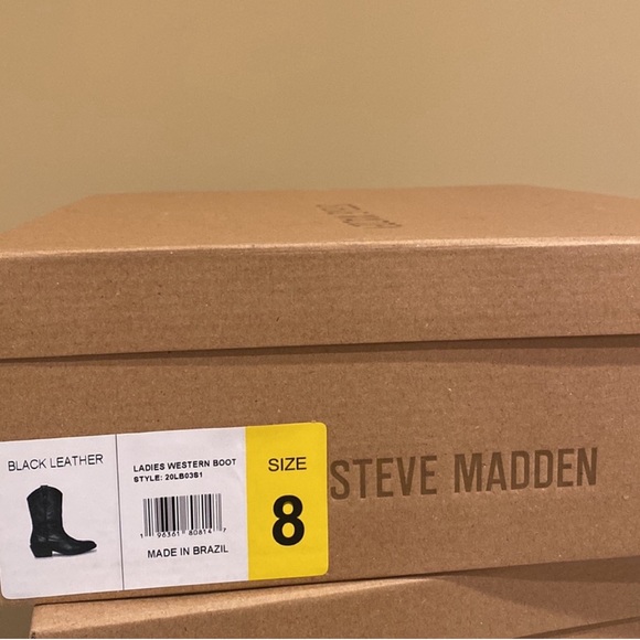 Steve Madden women’s western cowboy boots - Picture 9 of 11